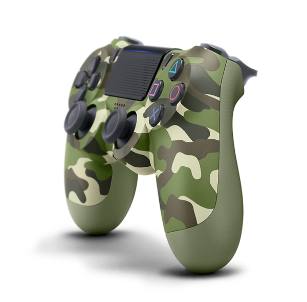 DualShock 4 Wireless Controller for PlayStation 4 Green Camo Sideview