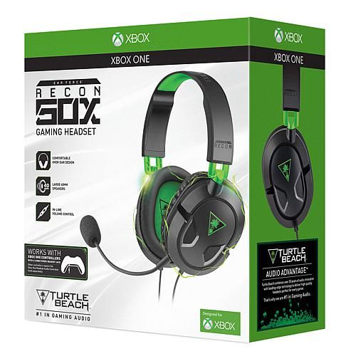 Turtle Beach Ear Force Recon 50X Stereo Gaming Headset for Xbox PACKAGE