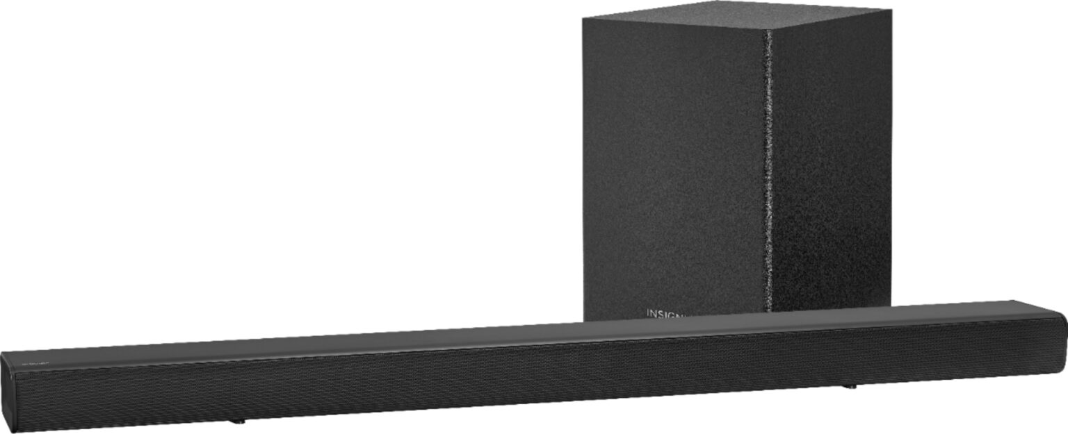 Insignia 2.1-Channel 80W Soundbar System with Wireless Subwoofer