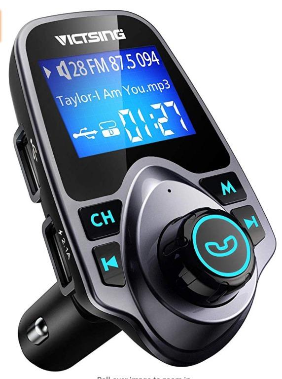 Victsing VTBH046AH Bluetooth FM Transmitter for Cars
