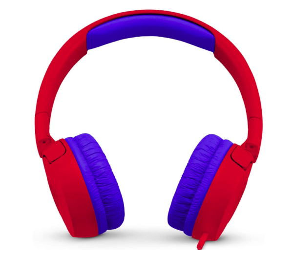 JBL JR300 Kids On Ear Bluetooth Headphones Red 1
