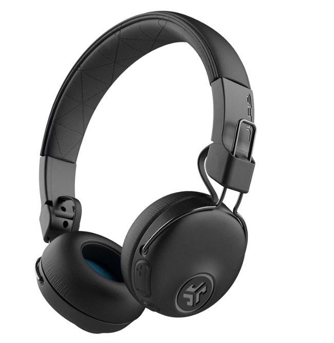 JLab Studio ANC On-Ear Wireless Bluetooth Headphones - Black