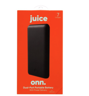 Juice Onn 20000Mah Dual Port Power Delivery Portable Battery Bank