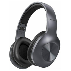 LETSCOM H10 Bluetooth 5 0 Over Ear Deep bass Hi Fi Sound Built in Mic Headphones Grey