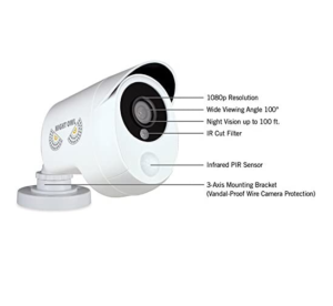night owl 1080p hd wired security system set up