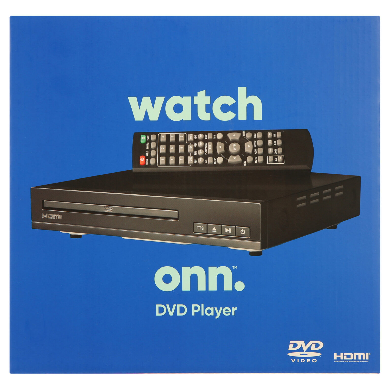 Onn DVD Player with Remote