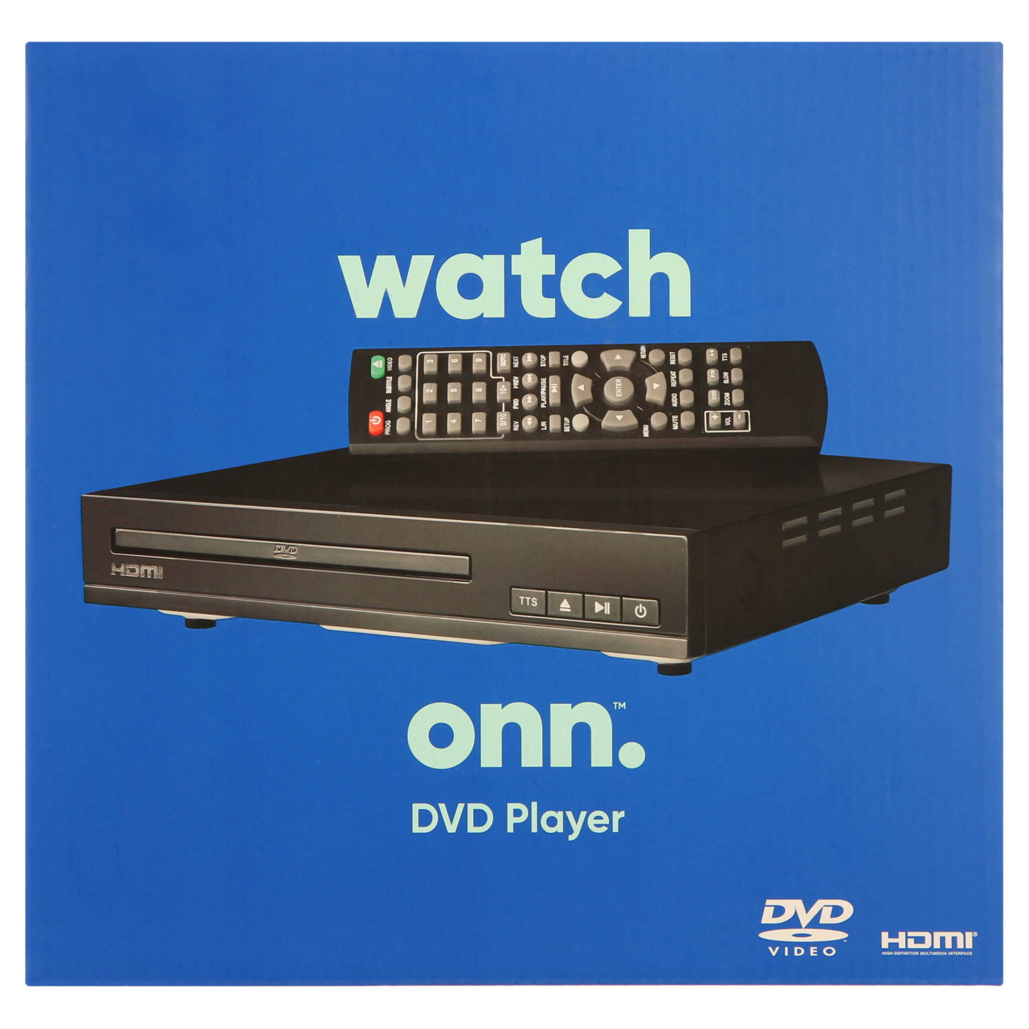 Onn DVD Player With Remote