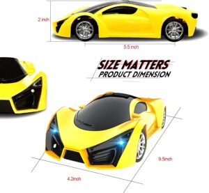 Kulari World High Speed RC Hobby Super Car Yellow