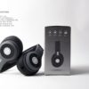 iJoy Matte Finish Bluetooth Headphones Black Over Ear Foldable