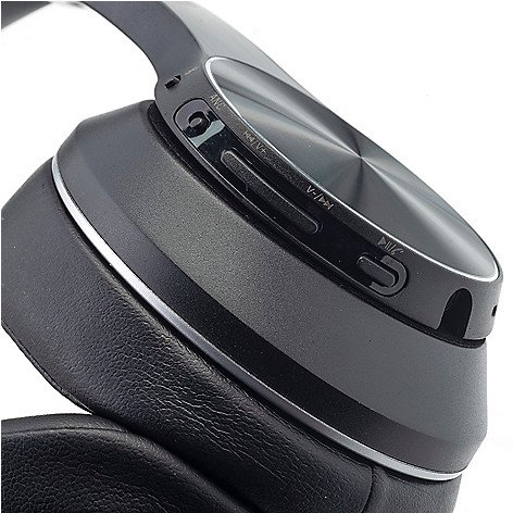 AirPlus Studio Over Ear Wireless Bluetooth Headphones BLACK 4