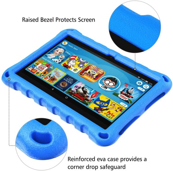 Auorld Fire HD8 Tablet Childproof Case Blue 1