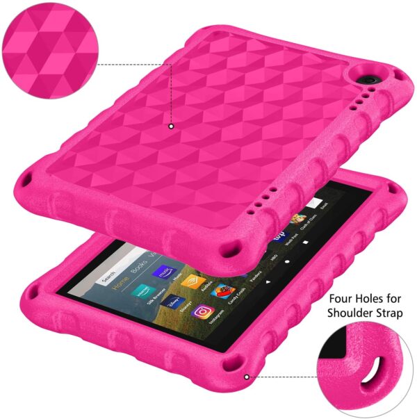 Auorld Fire HD8 Tablet Childproof Case Pink 1