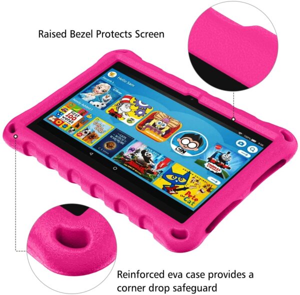 Auorld Fire HD8 Tablet Childproof Case Pink 2