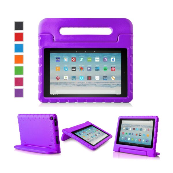 Fire HD10 Tablet Childproof Case Purple