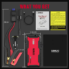Gooloo GT1500 1500mAh Peak Car Jump Starter Auto Battery Booster for up to 8 0L Gas 6 0L Diesel Engines 2