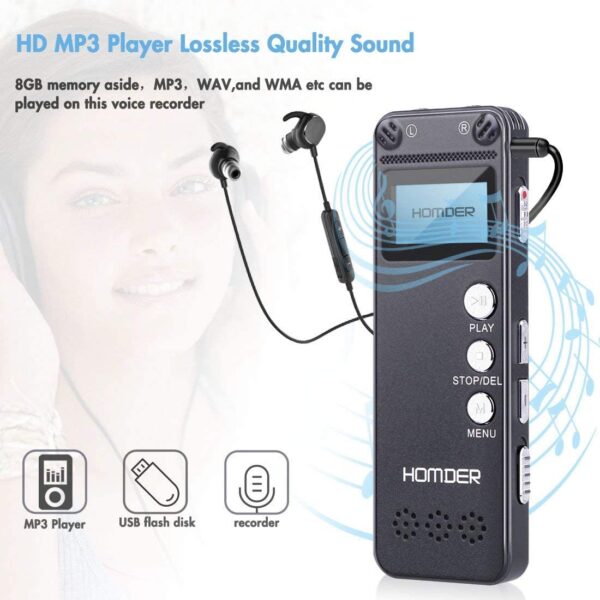 Homder Digital Voice Recorder 2