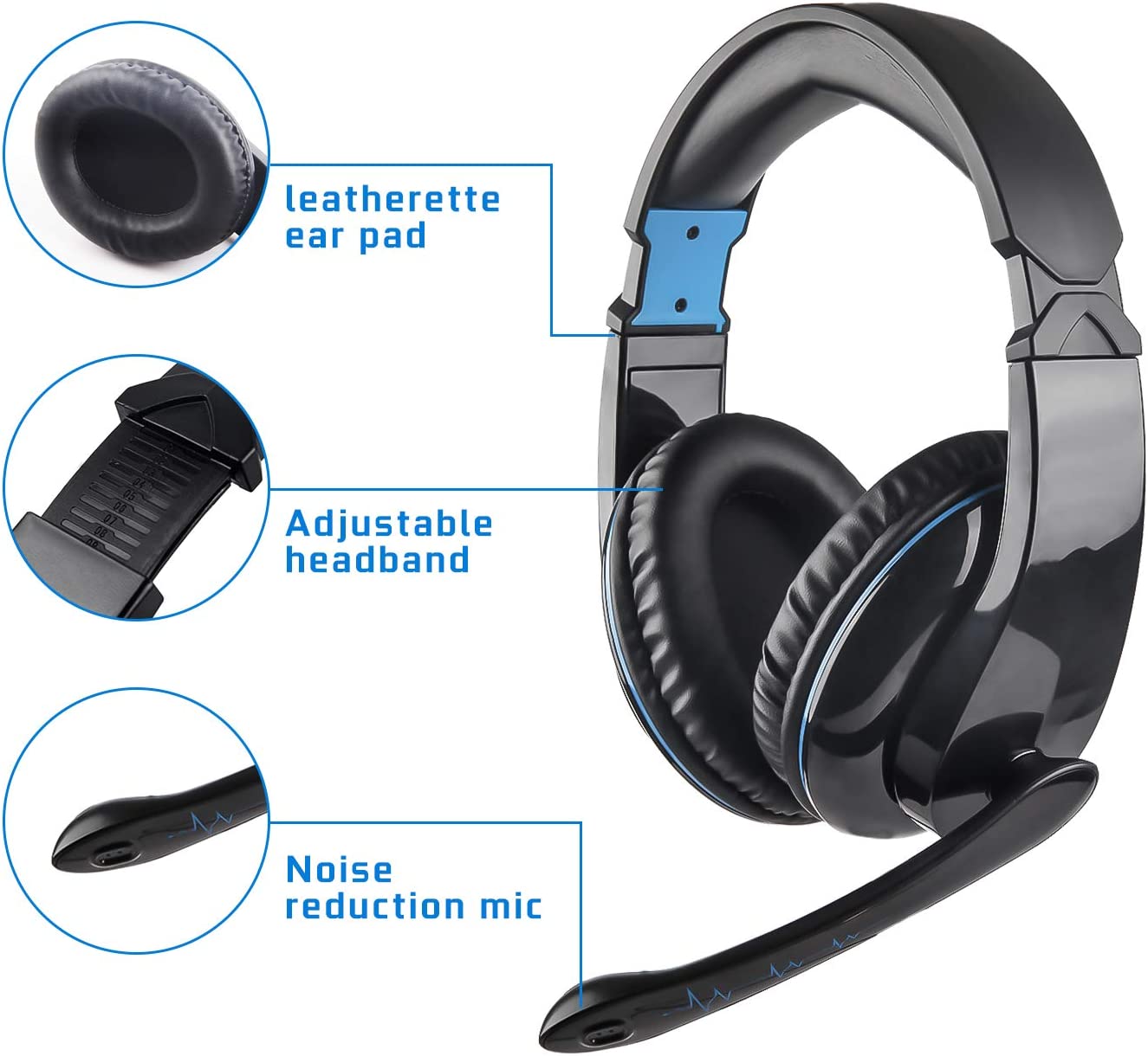 Letton L5 Gaming Headset for PC and Game Consoles