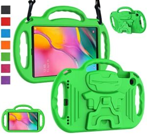 Ltrop Tab A 10 122 Tablet Childproof Case Green