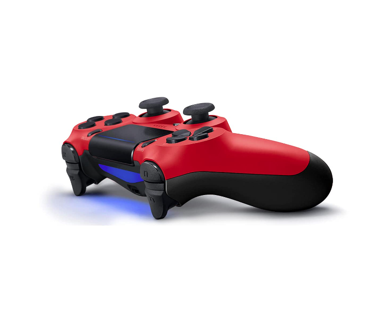 MINSWC Compatible with PS4 Controller Wireless Gamepad Red and Black