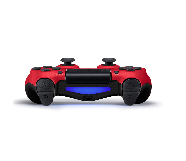 MINSWC Compatible with PS4 Controller Wireless Gamepad Red and Black 1
