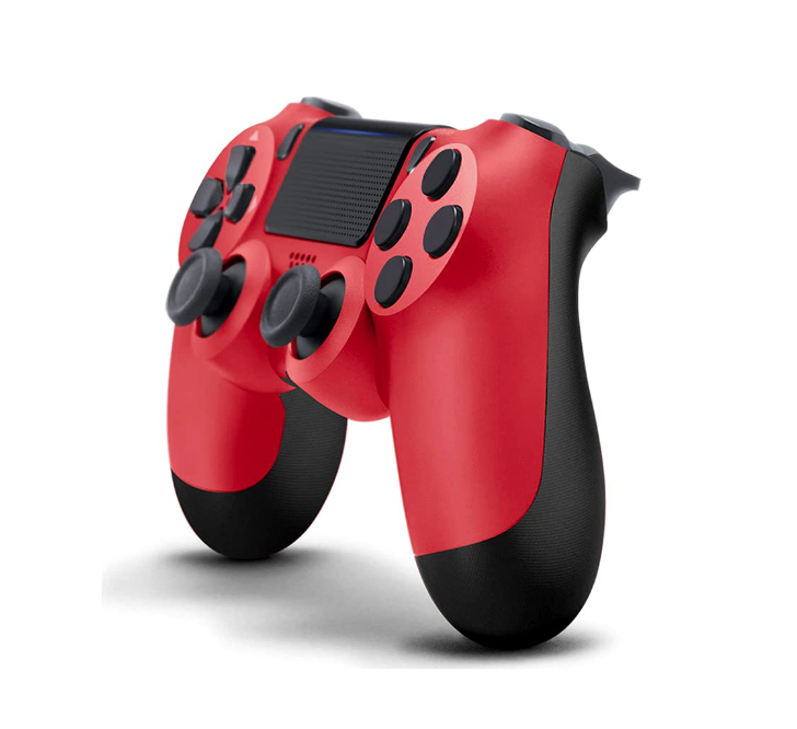 MINSWC Compatible with PS4 Controller Wireless Gamepad Red and Black