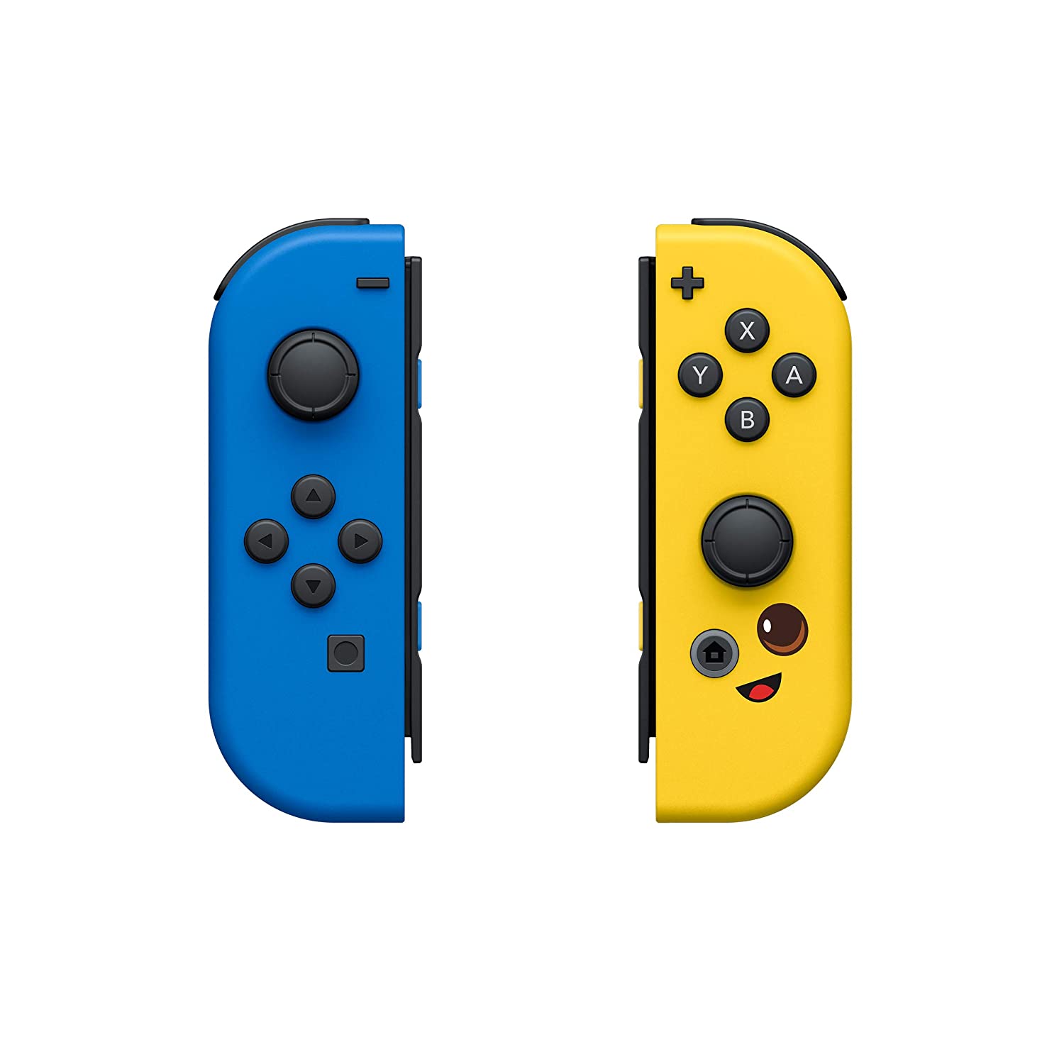 Nintendo Switch Joy Con Left Neon Blue Yellow Right Fortnite Fleet Force Bundle