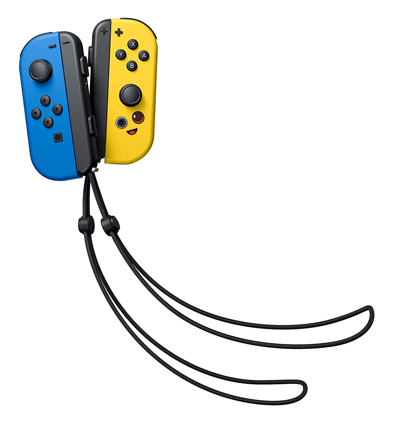 Blue and yellow nintendo best sale switch controllers