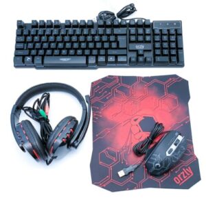 Orzly Rx250 Gaming Keyboard Combo