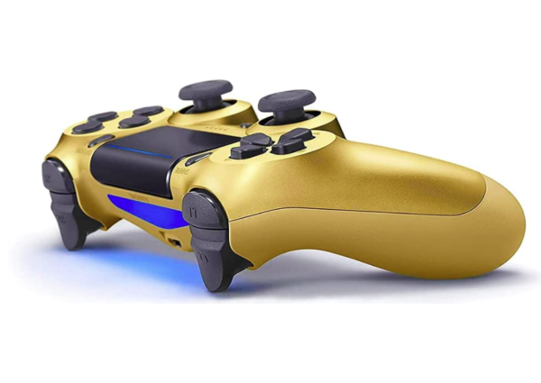 AUGEX Wireless Game Controller Compatible with PS4 Gold