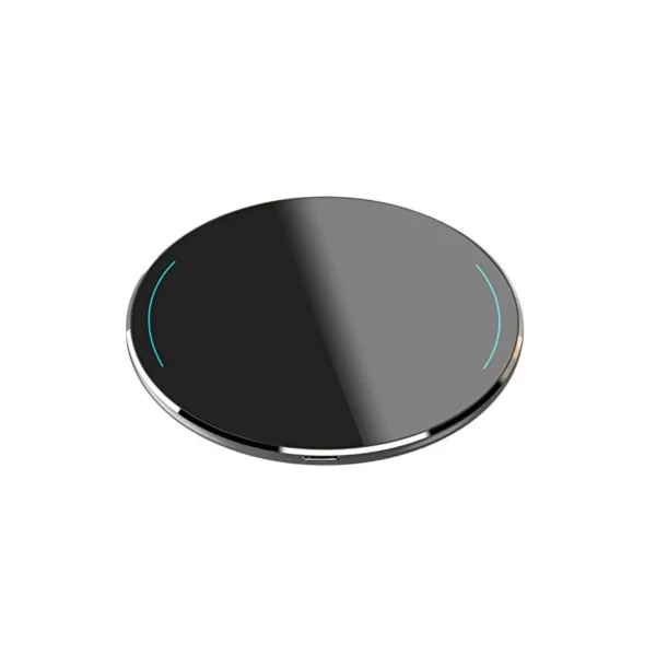 TOZO W1 Wireless Charger 10W Thin Aviation Aluminum Computer Numerical Control Technology Fast Charging Pad Black