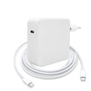 Type C 65W61W USB C Macbook Compatible Power Adapter White