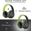 Zihnic 816 Bluetooth Over EarFoldable Wireless and Wired Stereo Headset Grey Black 4