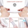 Zihnic Bluetooth Headphones Over Ear Foldable Wireless and Wired Stereo Headset Rose Gold 4