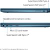 HP 14 Inch Chromebook 11A X360 4A 4GB DDR4 64GB eMMC Metallic Blue 04