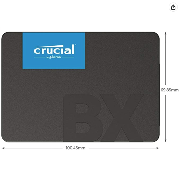 Crucial Bx500 480Gb 2 5 Solid State Drive Sata 2 5 Internal 1