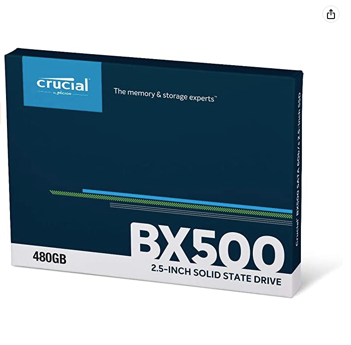 Crucial X6 1TB Portable External SSD Type C, For PS5 649528901262