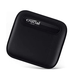 Crucial X6 1TB Portable External USB 3.2 SSD Harddrive