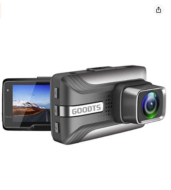 GOODTS 1080P FHD 2 5 Inch Lcd Dash Cam