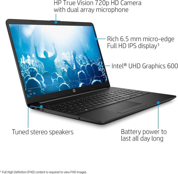HP 15DW1053DX 15 6 Inch Laptop Intel Celeron N4020 128GB 4GB Windows 11 1 1