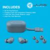JLab Go Air Pop True Wireless Bluetooth Earbuds with Charging Case Slate