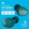 JLab Go Air Pop True Wireless Bluetooth Earbuds with Charging Case Teal 1