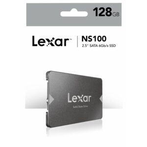 Lexar NS100 128GB 2 5 Inch SATA III Internal SSD Up To 520MBs Read LNS100 128RBNA