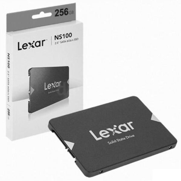 Lexar NS100 256GB 2 5 Inch SATA III Internal SSD Up To 520MBs Read LNS100 256RBNA