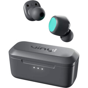 VINYL by Skullcandy True Wireless Bluetooth Earbuds Grey Teal N299