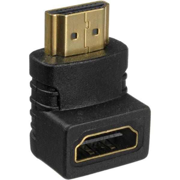 Xtreme Cables 73380 90 Degree HDMI To HDMI Adaptor Black 650482