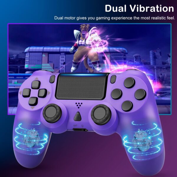 PS4 Aftermarket Wireless Controller Purple