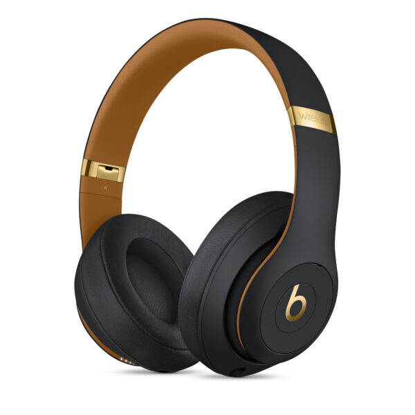 Beats Studio3 Wireless Over‑Ear Headphones Black Gold