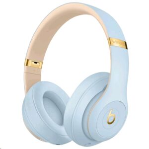 Beats Studio3 Wireless Over‑Ear Headphones Crystal Blue Gold