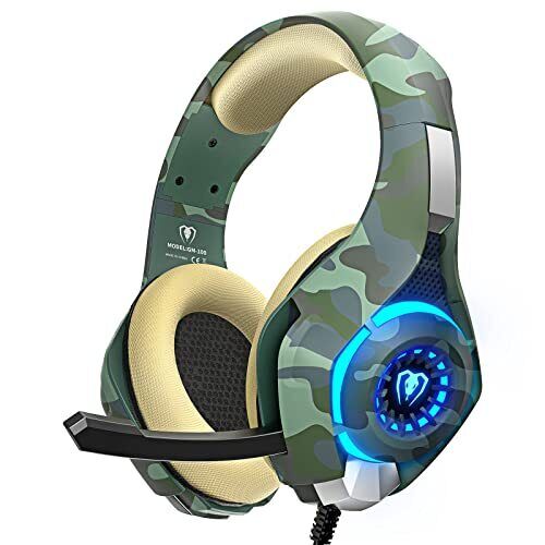 Beexcellent Pro Gaming Headset GM 100 Camo Green