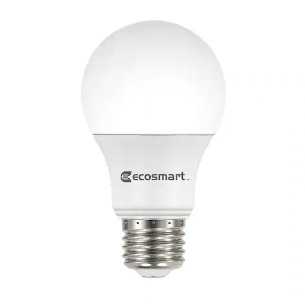 EcoSmart LED A19 Dimmable 40W Bulbs Bright White